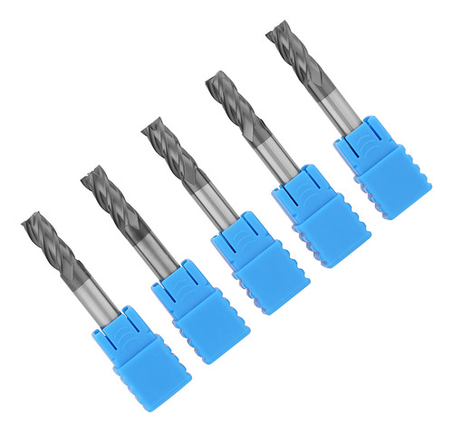 Herramienta De Corte Cnc De 5 Piezas De Carburo De Tungsteno