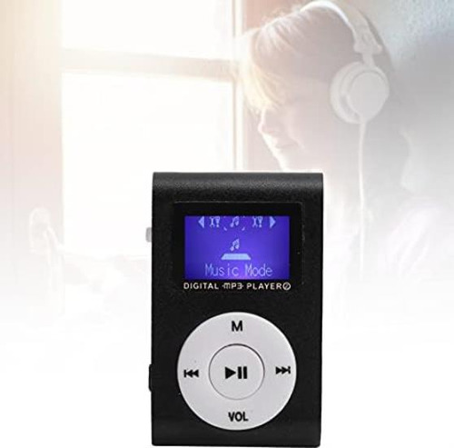 Mini Reproductor De Mp3 Portátil Con Pantalla Lcd Backclip M