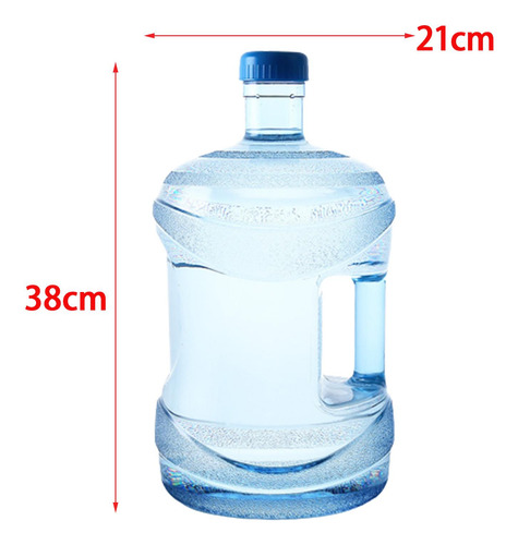 Tanque De Agua Engrosado Recipiente De Agua 7.5l Azul