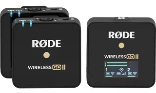 Rode Wireless Go Ii Black Kit 2 Micros Inalámbricos