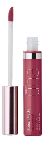 Labial Matte Intransferible Tono Rose 2m Natura Una Original