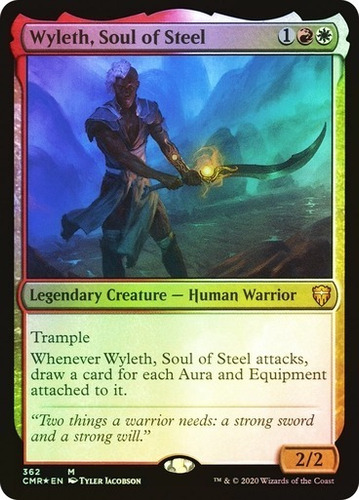 Magic Mtg Wyleth, Soul Of Steel (commander Deck) (foil)