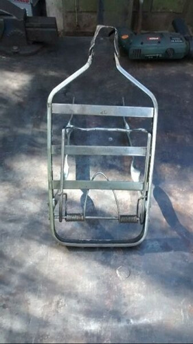 Porta Paquetes Para Bicicleta De Planchuela Cromada