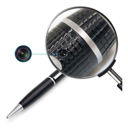 Camara Espia Mini Oculta En Lapicera Seguridad Vigilancia Hd