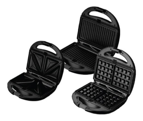Sandwichera Waflera Grill Westinghouse 3 En 1 Antiadherente