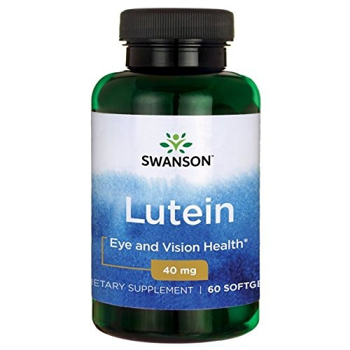 Luteína 40 Mgswanson Ultra- 60 Cápsulas Blandas