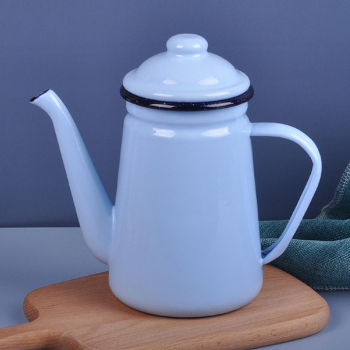 Cafetera Esmaltada De 1,1 L, Tetera Para Cocina, Tetera,.