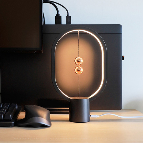 Lámpara De Equilibrio Led Interruptor Táctil Magnético