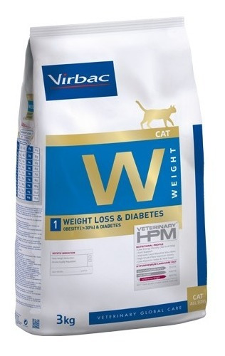 Hpm Virbac Cat Weight Loss & Diabetes 3 Kg Ms