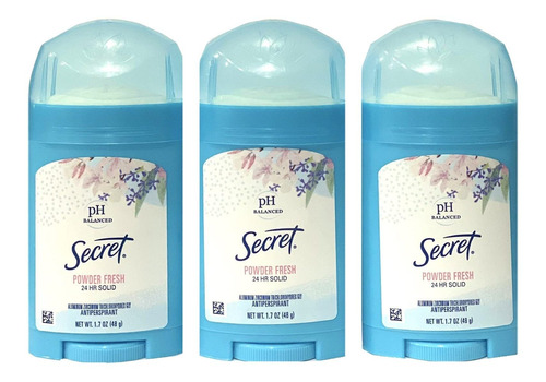 Secret Secret - Desodorante Antitranspirante En Polvo Slido 