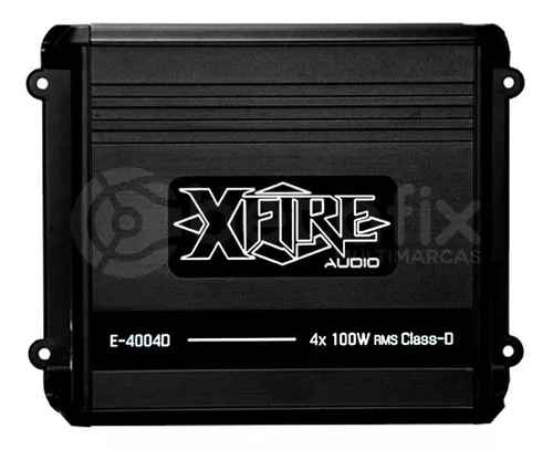 Amplificador Xfire E4004D 4 Canales 400W - BETAFIX - Ecuador