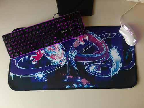 Mousepad Gamer Xxl Antideslizante De Anime, Juegos Y Series Lol - Akali Kda Personalizado