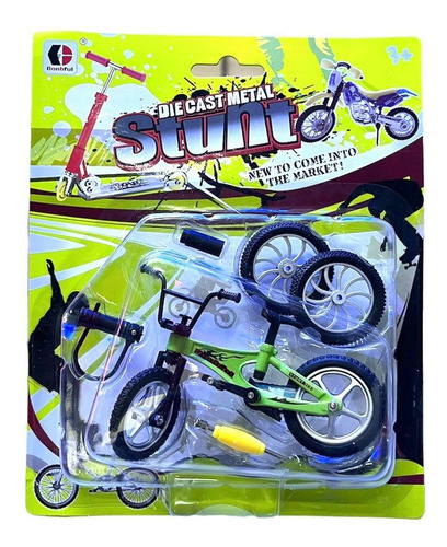 Set 1 Finger Bike Mini Bici Con Accesorios Para Dedos Finger