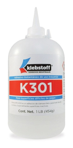 Adhesivo De Cianoacrilato 454gr  (compatible: Loctite® 401®)