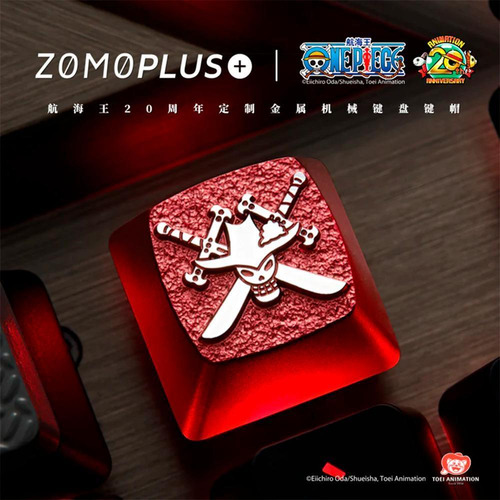 Keycap Gamer Zomo One Piece | Melhor Experiência Digitação
