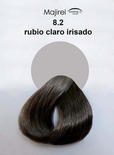 Tinte Loreal Majirel 8.2 Rubio Claro Iri - g a $478