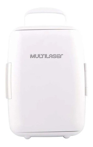 Mini Geladeira Multilaser 6l 12v 127v Branca 4x600ml Tv011