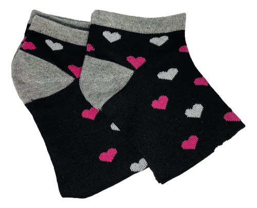 Calcetines Algodón Tines Cortos De Mujer Dama 12 Pares