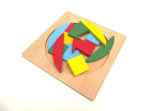 Imagen 3 de 5 de Rompecabezas Madera Mandala Didactico Adulto Niños Puzzle X2