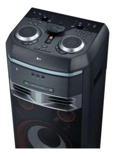 Bocina Vertical LG Ok99 De 20000 Watts Para Tv, Color Negro