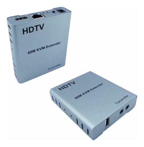 Conector Hdmi A Lan Rj-45 60 Mts Extensor 2 Transformadores