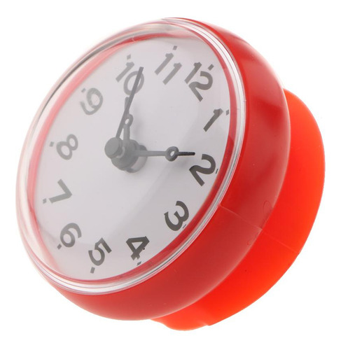 Mini Reloj De Pared Rojo