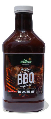 Salsa Para Alitas Bbq La Dueña 2.3 Kg Costillas O Mariscos