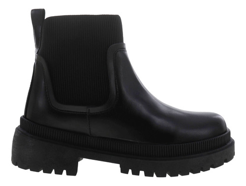 Imagen 2 de 4 de Botines Botas Básicas Dama Chunky Elástico Erez
