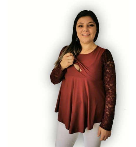 Blusa De Lactancia Y Embarazo (maternidad)