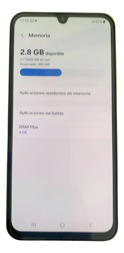 Samsung Galaxy A15 128 Gb 6 Gb Ram Telcel Agua