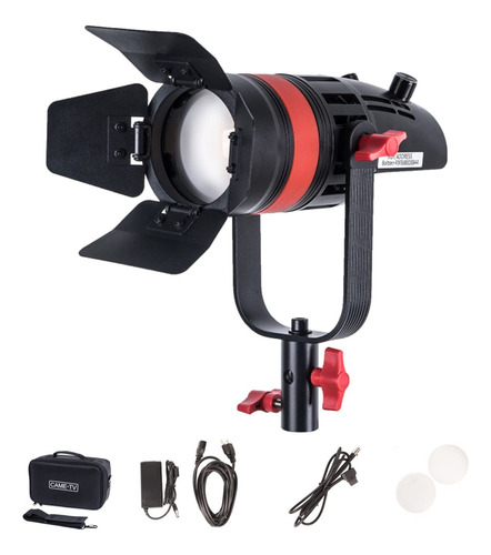 Came-tv Boltzen Q-55s Cob 55w Fresnel Luz De Video Led Enfoc