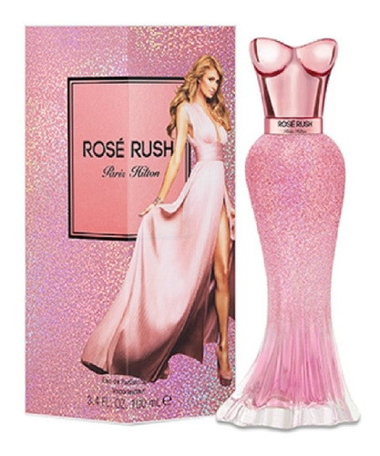 Paris Hilton Rose Rush 100 Ml - mL a $1764