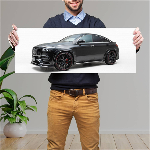 Cuadro 30x80cm Auto 2022 Mercedes Benz Gle Class 657