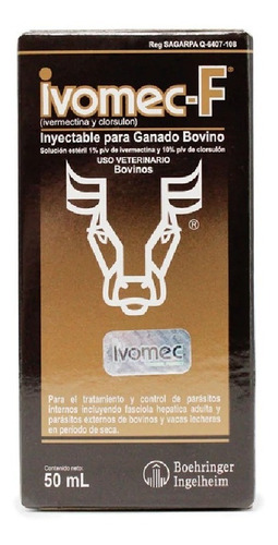 Ivomec F 50 Ml. Merial