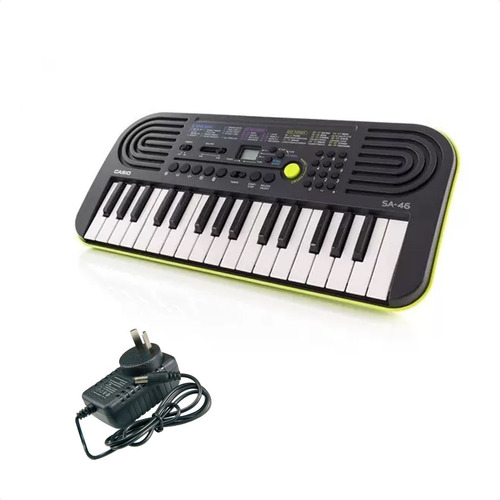 Organo Teclado Casio Sa46 32 Teclas Para Niños + Fuente Gtia