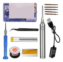 Comprar Kit De Soldador Portátil Plata Plata Plata 20x10x3cm