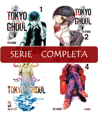 Manga Tokyo Ghoul - Serie Completa 14 Tomos - Ivrea Nuevos