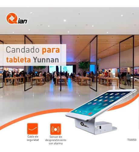 Candado Para Tableta Qian Yunnan Ts0050