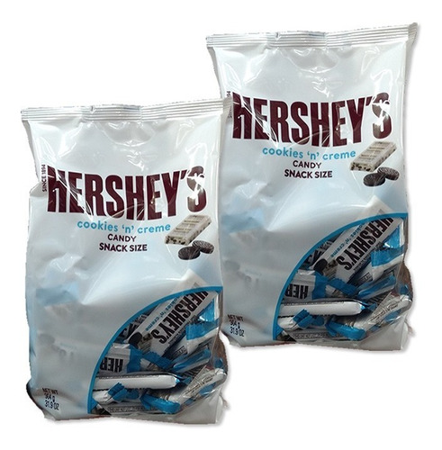 2 Chocolates Hersheys Cookies N Creme Pack