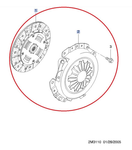 19103872, Clutch, Beat 1.2 18-20, Matiz 04-15, Spark 11-17