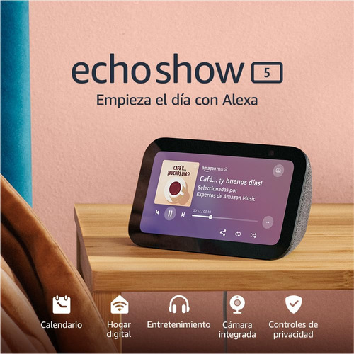 Amazon Echo Show Echo Show 5 (3rd Gen) Alexa Carbón
