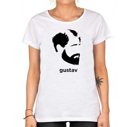 Remera De Mujer Gustav Klimt Pintores Famosos Art M4