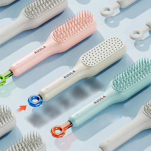 Cepillo De Pelo Autolimpiante Multiusos Para Mujer