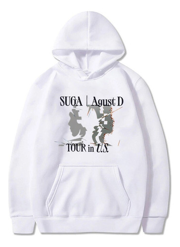 Sudadera Con Capucha Suga Agust D Tour Merch De Kpop, Manga