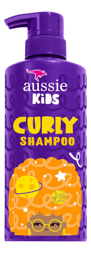  Aussie Kids Champú Para Cabello Rizado, Sin Sulfato, 16 Oz