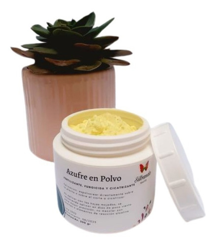 Azufre En Polvo Fertilizante Y Cicatrizante De Poda 200 Gr