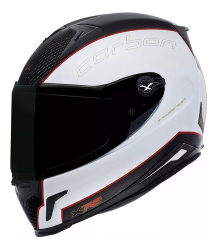 Capacete Nexx Xr2 Carbon Fibra De Carbono + Viseira Fumê