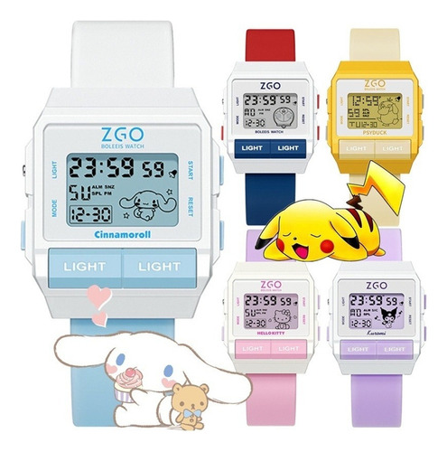 Sanrio Pokemon Doraemon Reloj Inteligente Deportivo