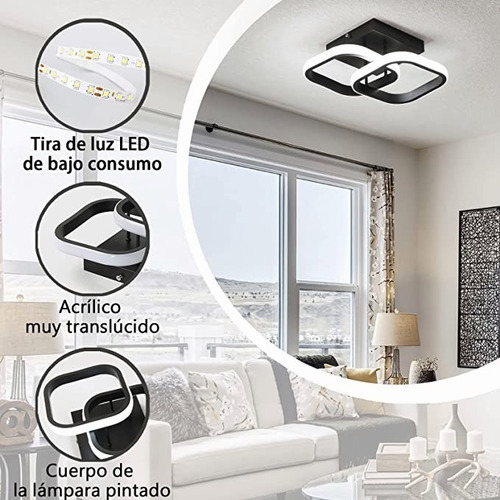 . Lámpara De Techo Lampara Foco Decorativas Led Para Baño