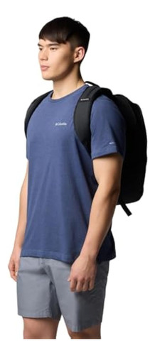 Mochila Unisex Columbia Buxton 26 L, Negra, 1 Unidad